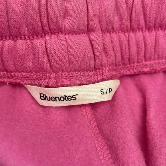 5/$25 Bluenotes High Waisted Athletic Shorts Pink Elastic Drawstring Waistband S - Picture 6 of 10